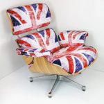 Charles Eames Chair - ASHWOOD - Union Jack