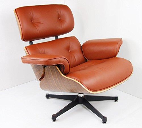 Charles Eames Chair - WALNUT - BROWN TAN Leather #2