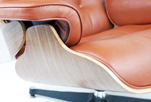 Charles Eames Chair - WALNUT - BROWN TAN Leather #2