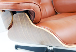 Charles Eames Chair - WALNUT - BROWN TAN Leather #2