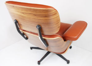 Charles Eames Chair - WALNUT - BROWN TAN Leather #2